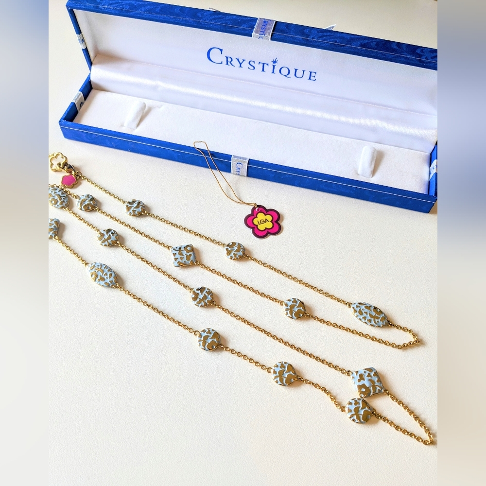 Lauren G Adams Flowers by Orly necklace